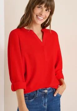 Blouse en couleur unie