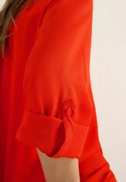 Blouse en couleur unie