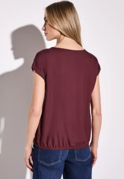 Blouse en couleur unie