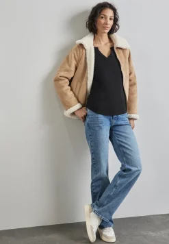 Blouse en couleur unie