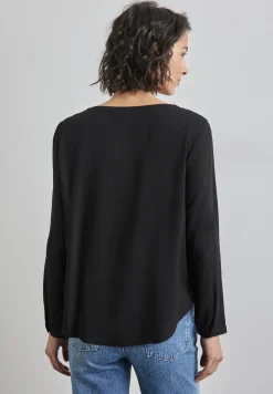 Blouse en couleur unie