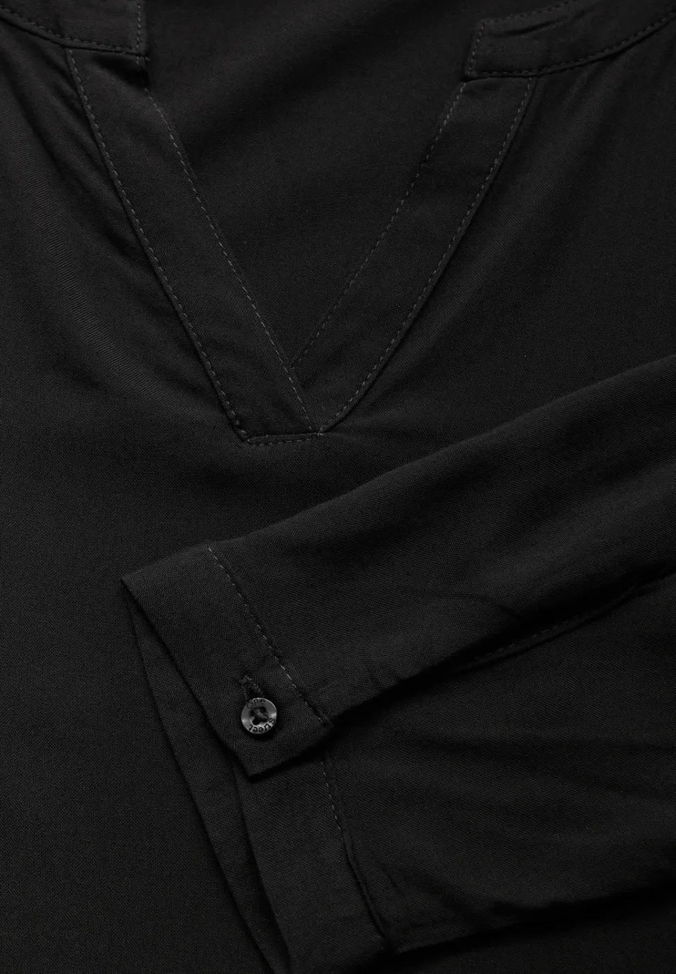 Blouse en couleur unie