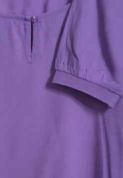 Blouse en couleur unie