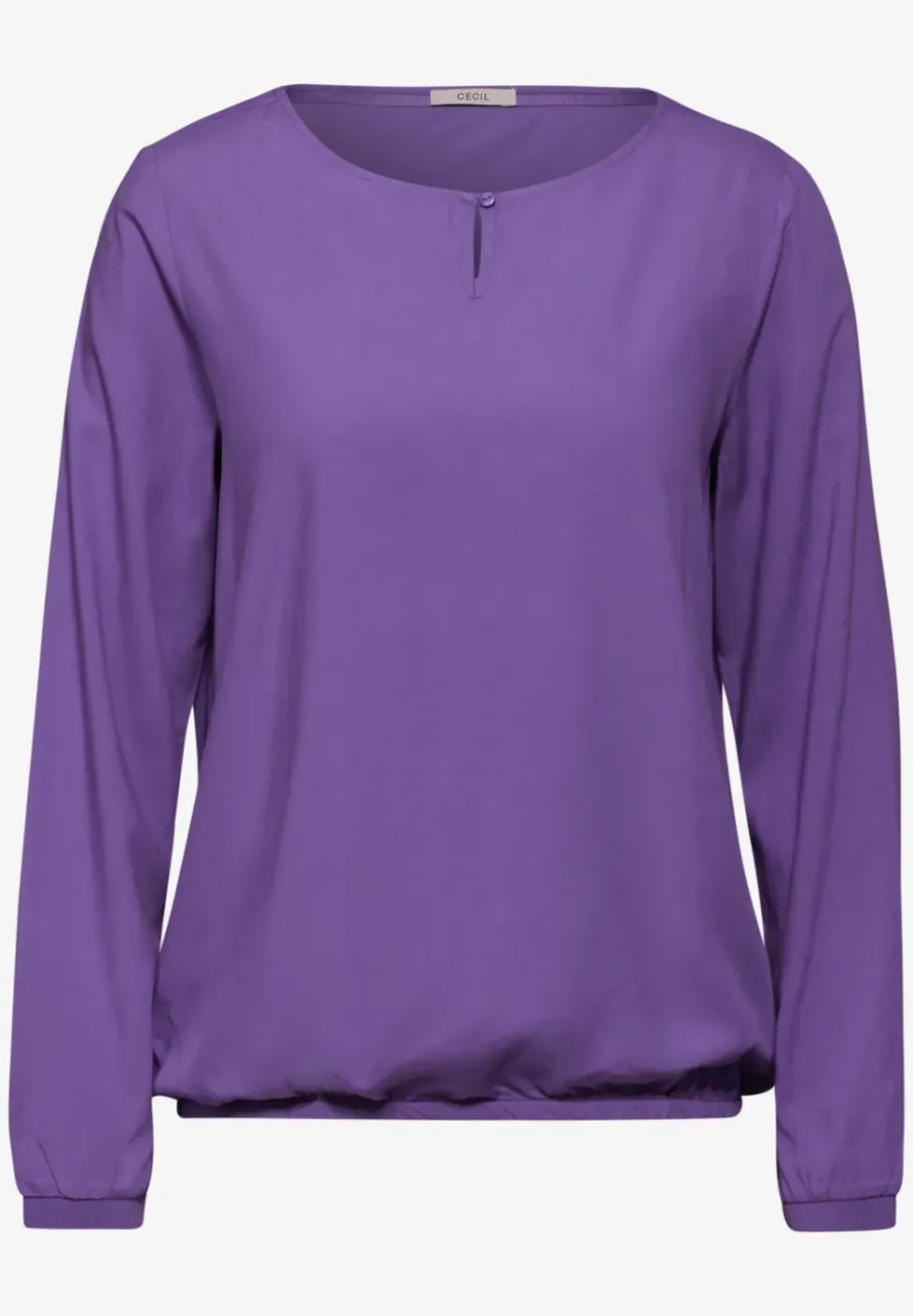 Blouse en couleur unie