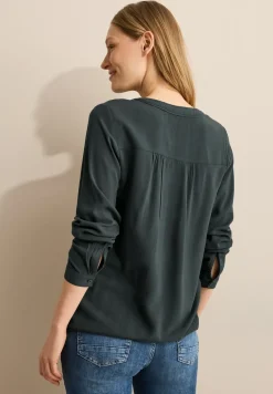 Blouse en couleur unie