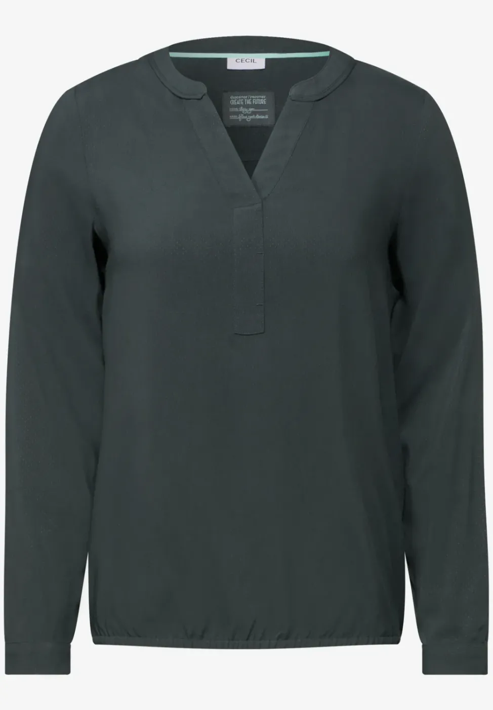 Blouse en couleur unie