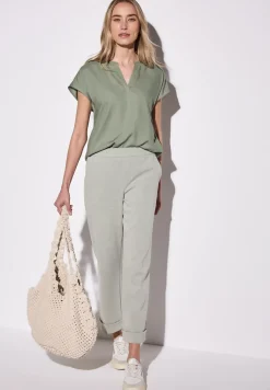 Blouse en couleur unie