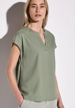Blouse en couleur unie