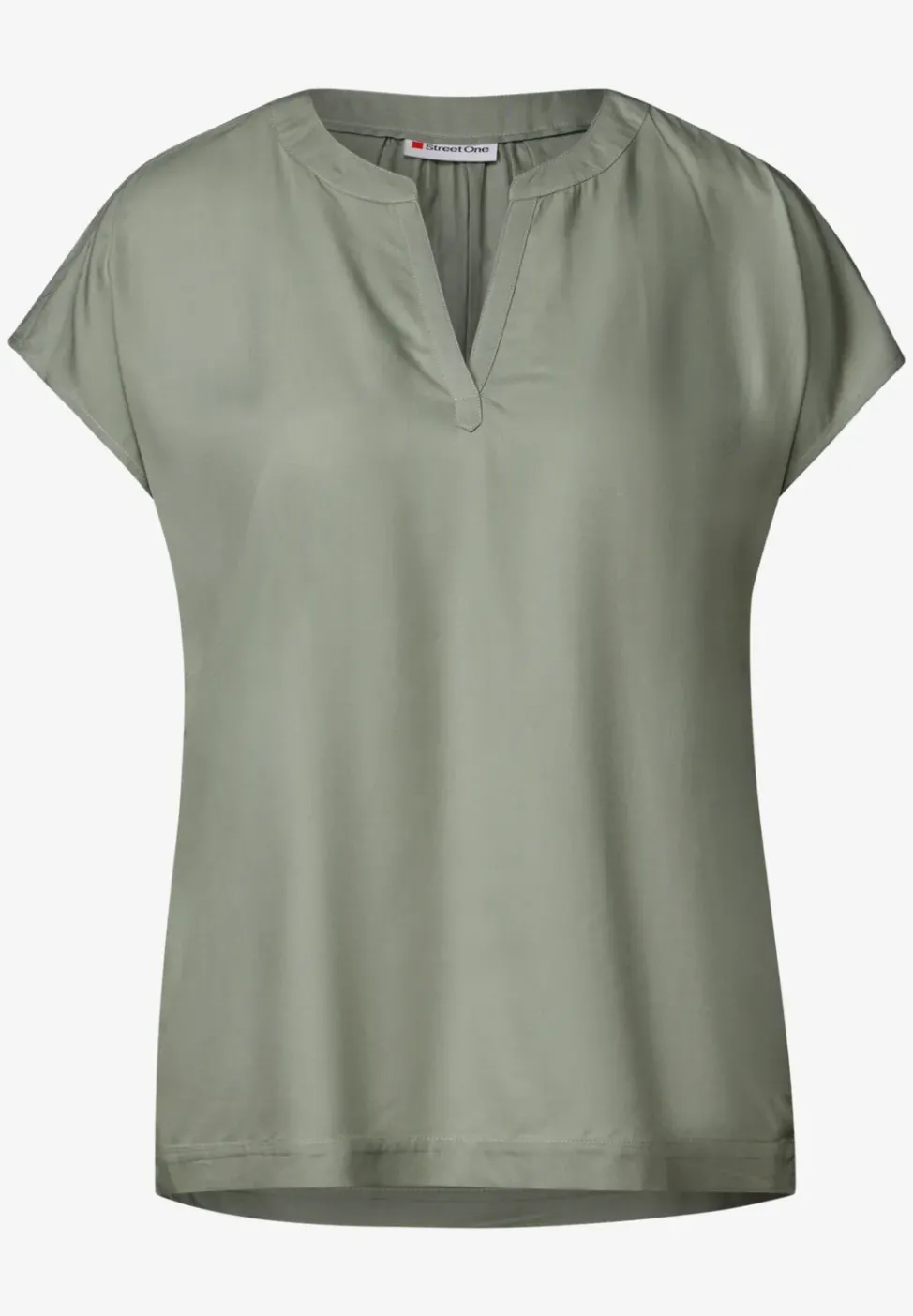 Blouse en couleur unie