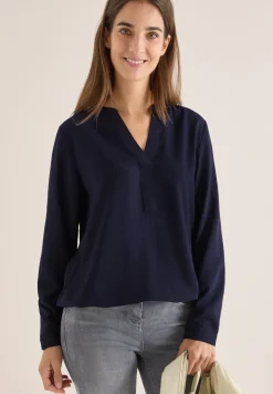 Blouse en couleur unie