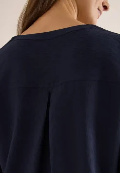 Blouse en couleur unie