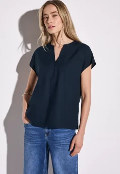 Blouse en couleur unie