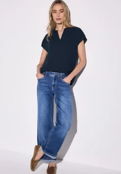 Blouse en couleur unie