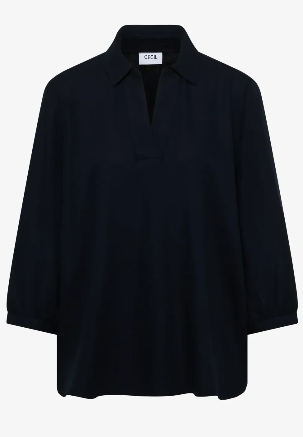 Blouse en couleur unie