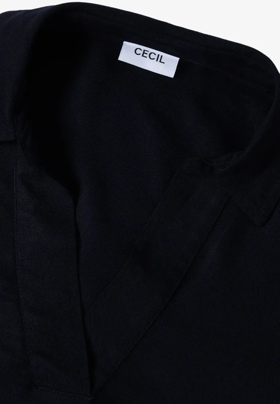 Blouse en couleur unie