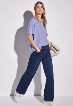 Blouse en couleur unie