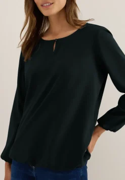Blouse en couleur unie