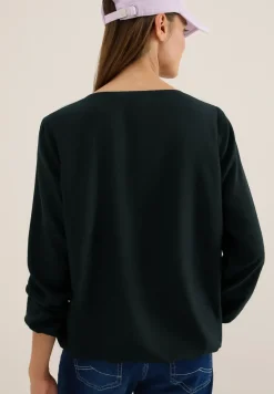 Blouse en couleur unie
