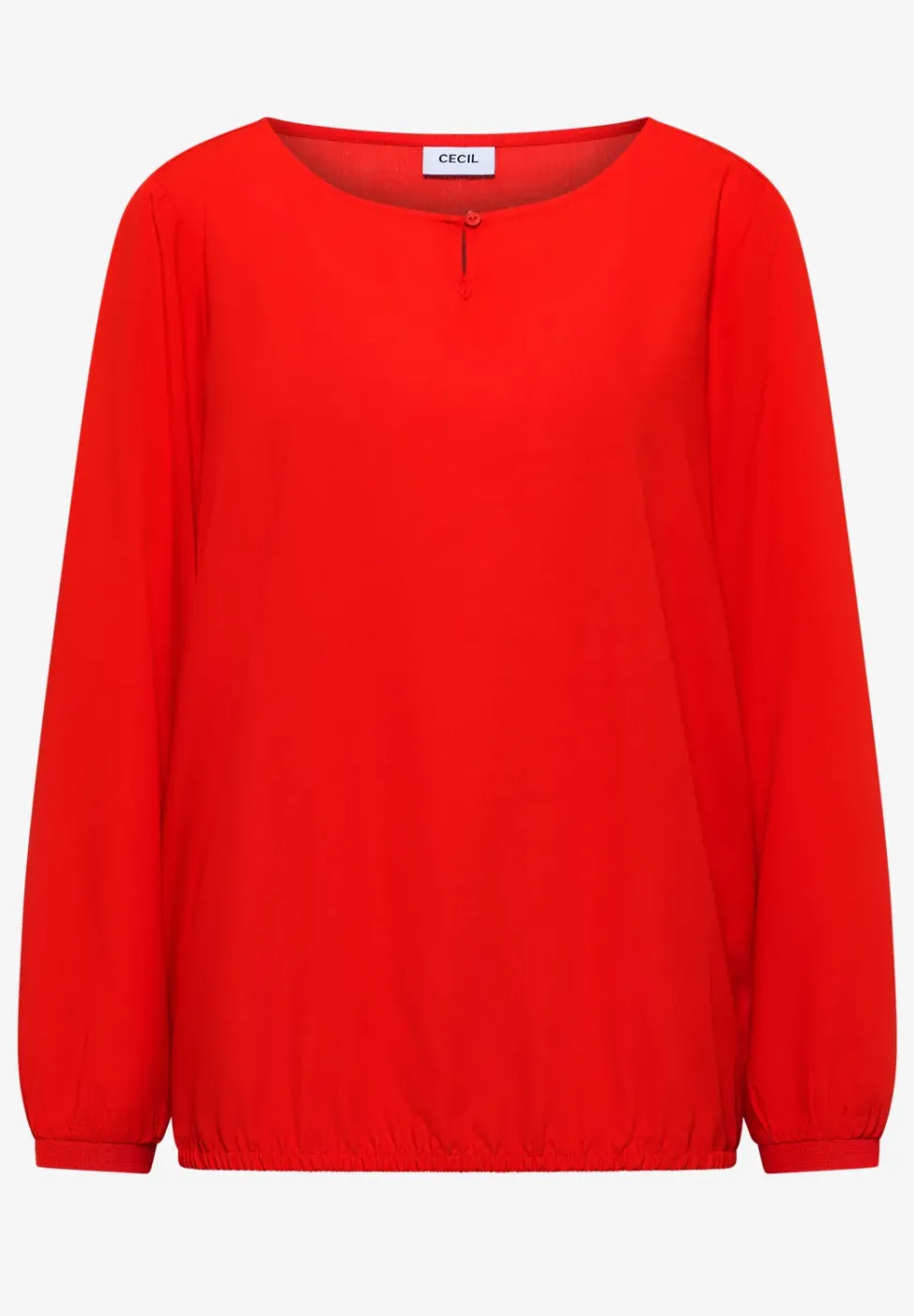Blouse en couleur unie