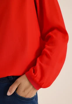 Blouse en couleur unie
