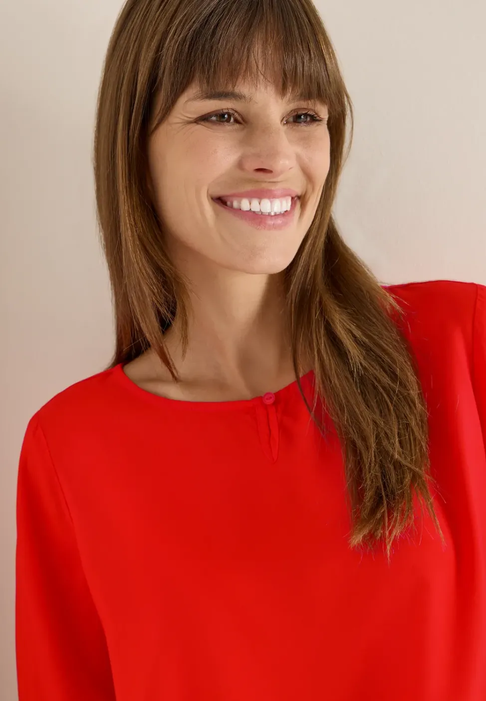 Blouse en couleur unie