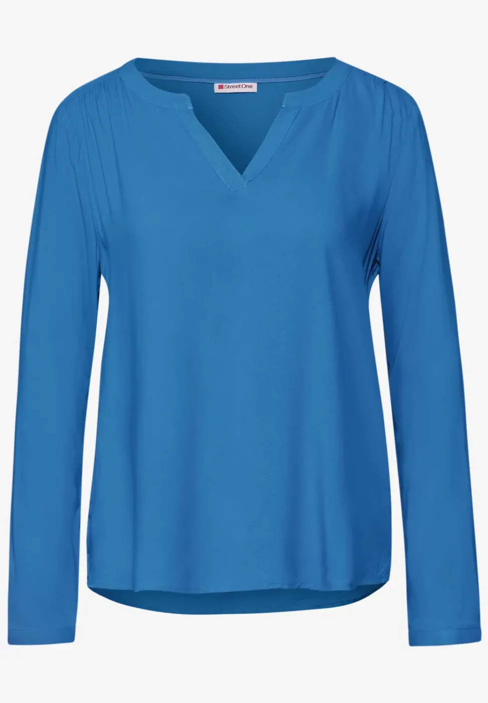 Blouse en couleur unie