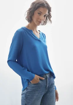 Blouse en couleur unie