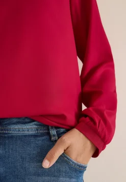 Blouse en couleur unie