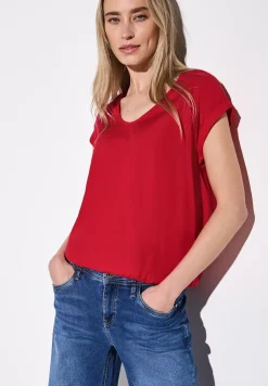 Blouse en couleur unie