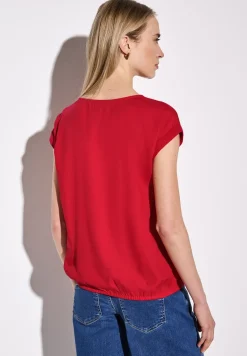 Blouse en couleur unie