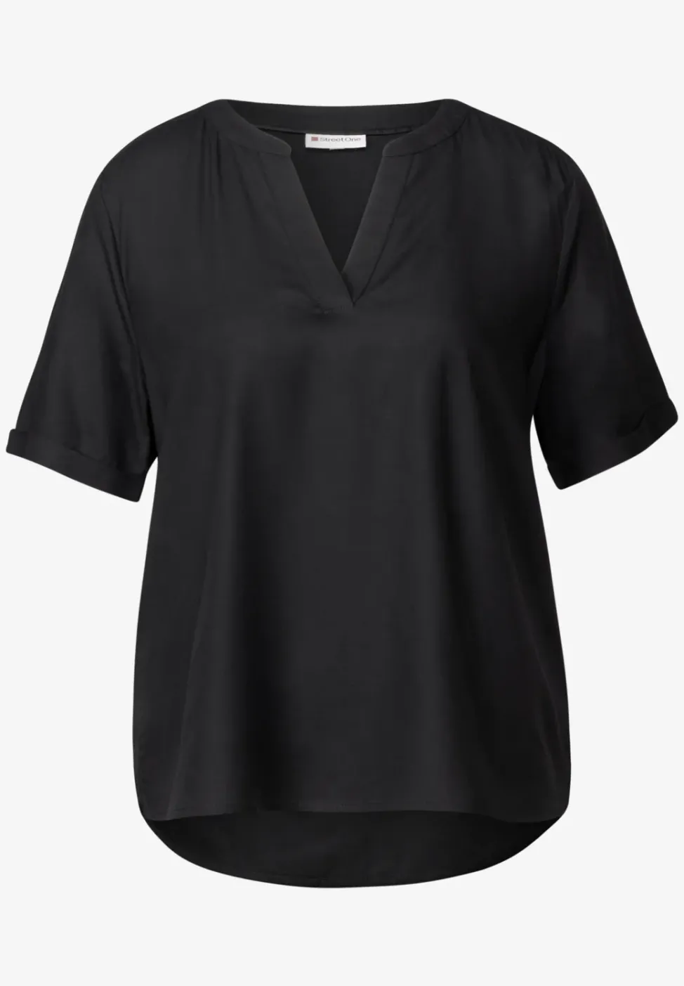Blouse en couleur unie