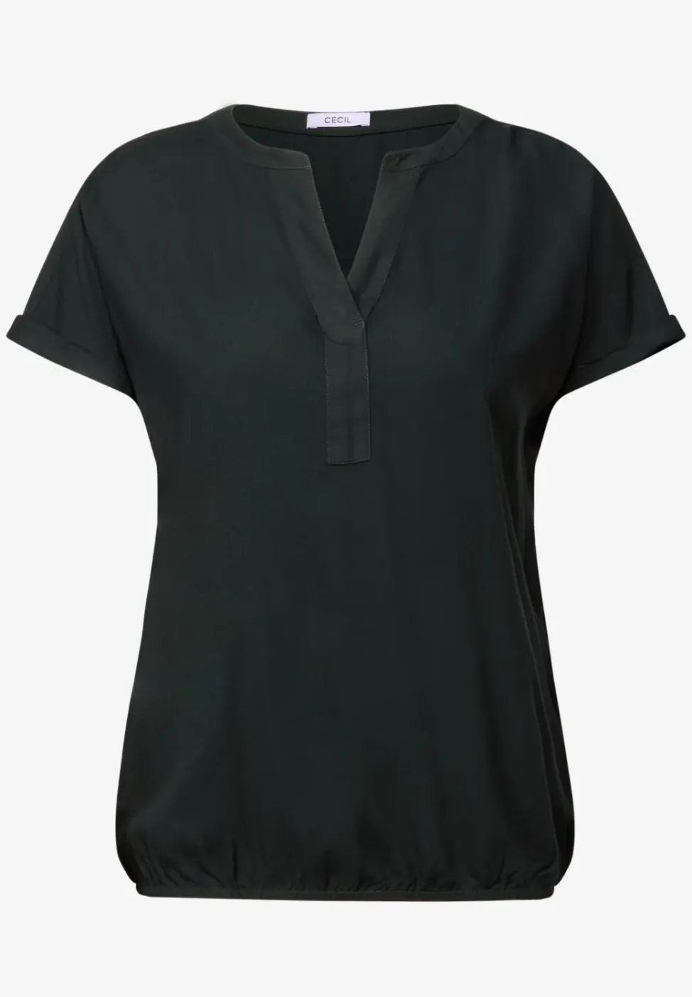 Blouse en couleur unie