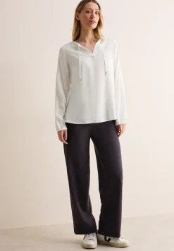 Blouse en couleur unie