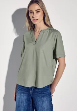 Blouse en couleur unie