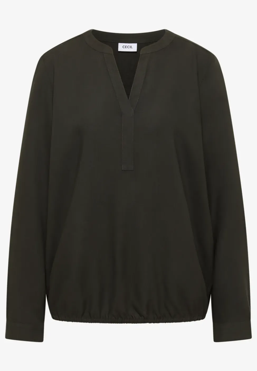 Blouse en couleur unie
