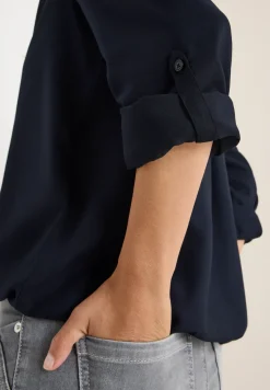 Blouse en couleur unie