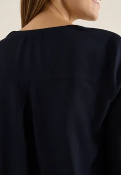 Blouse en couleur unie