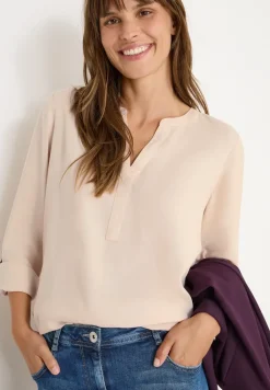 Blouse en couleur unie