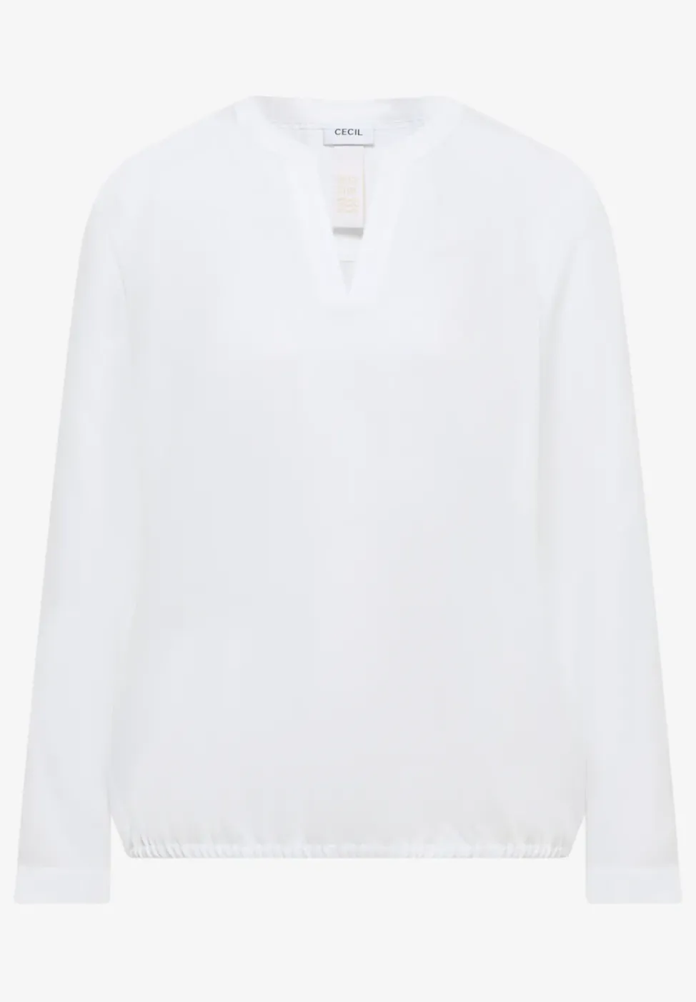 Blouse en couleur unie