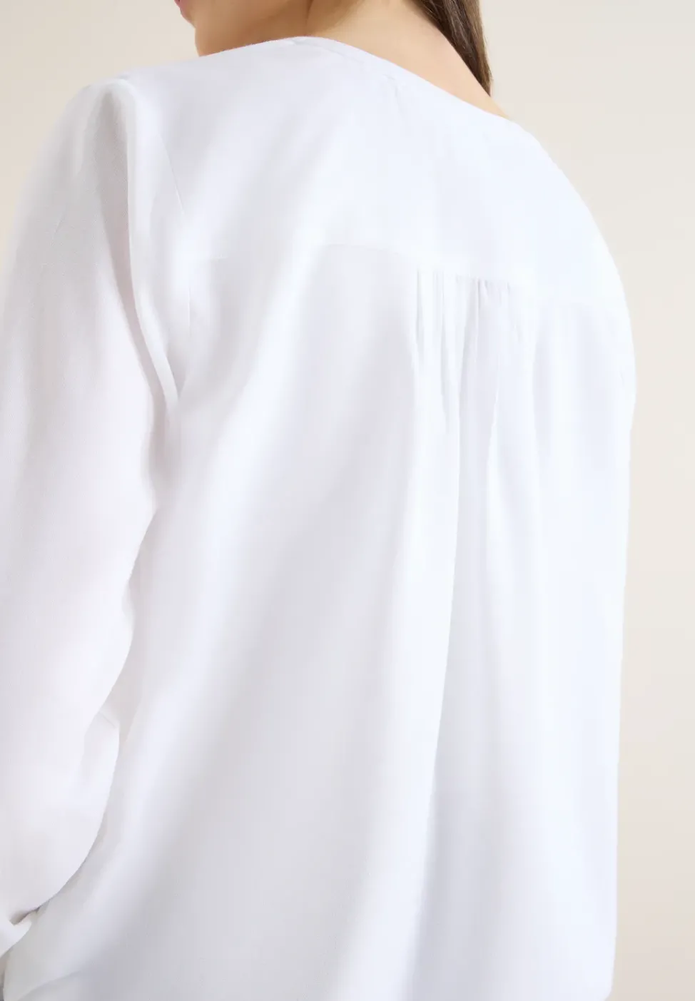 Blouse en couleur unie
