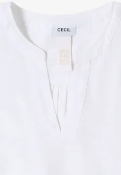 Blouse en couleur unie