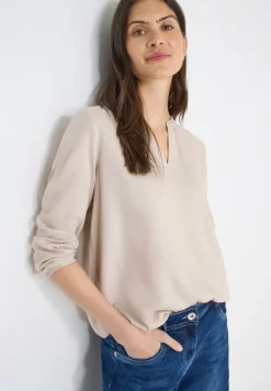 Blouse en couleur unie