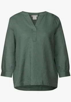 Blouse en couleur unie