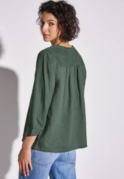 Blouse en couleur unie