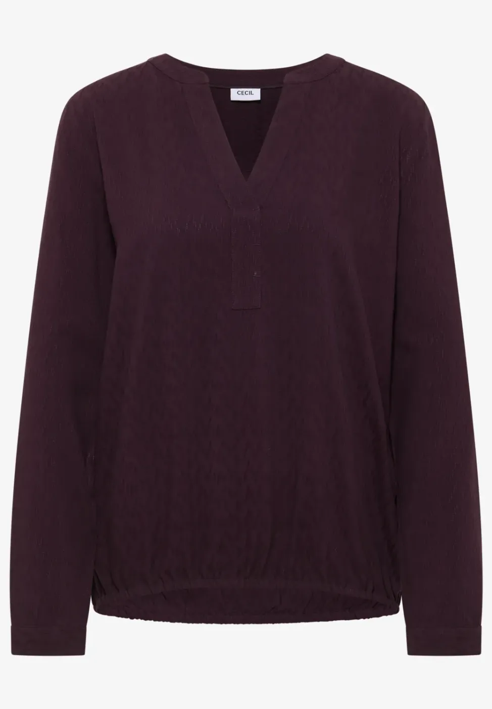 Blouse en couleur unie