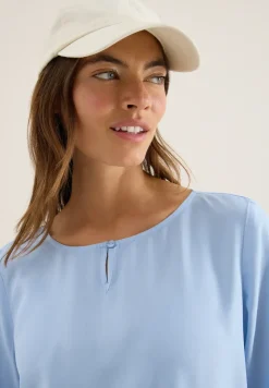 Blouse en couleur unie