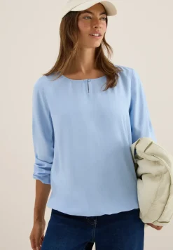 Blouse en couleur unie