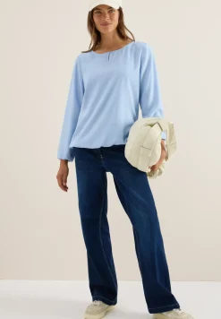 Blouse en couleur unie
