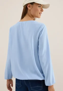 Blouse en couleur unie