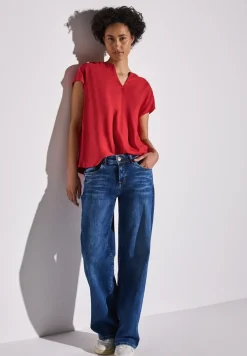 Blouse en couleur unie